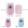 thumbnail image 2 of 4 Boxes (200 Sheets) Mini Portable Travel Soap Paper Disposable Hand and Bath So, 2 of 5