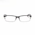 thumbnail image 5 of Gafas de lectura clásicas con montura progresiva de color y patas de resorte, lentes de resina, gafas de lectura de dos colores para personas mayores, 5 of 5