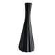 thumbnail image 4 of 1x Florero Elegante Jarrón Decorativo Único para Sala de Fiestas Oficina Elaborado negro, 4 of 9