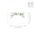 thumbnail image 5 of Koyal Wholesale Botanical Leaves Place Cards for Wedding Party Tables, Seating Name Place Cards for Holders, 60 Pack, 5 of 5