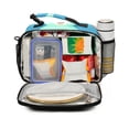 thumbnail image 2 of Colorful Cute Bears Insulated Lunch Bag Portable Cooler Bag Mommy Bag Large Capacity 6L, 2 of 9