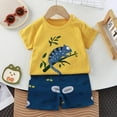 thumbnail image 2 of Ensemble de Pyjamas pour Filles, Haut à Col Rond et Pantalon, Mode, Taille 5-6 Ans, 2 of 3