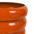 thumbnail image 6 of oshhni Iron Plant Pot 10.6 inch Flower Pot Metal Planter for New Year Decor Bedroom Orange, 6 of 9