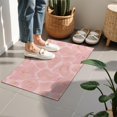 thumbnail image 4 of Pink Marble Gold Pattern Door Rugs,Washable Non Slip Door Mats Indoor,Decorative Door Mats,Entry Mat Indoor for Entrance,Bedroom,Kitchen,Bathroom,16"x24", 4 of 6