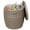 Gray, variant on EasyUp Resin Ice Bucket – Insulated Outdoor Bar Cooler, Leakproof Ice Chest for Patio, Poolside & Camping.Independence Day Gift.