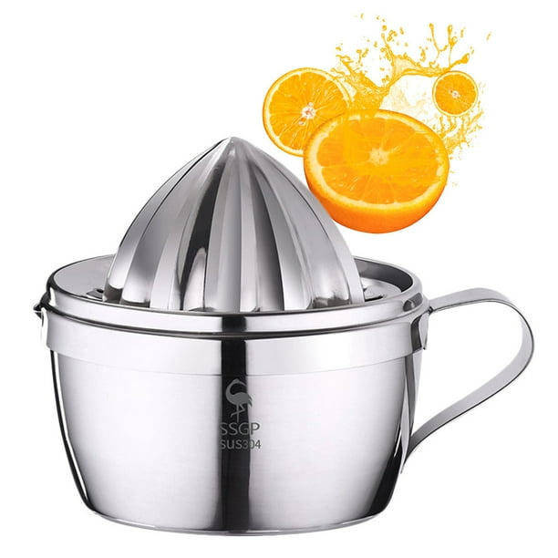 Akoyovwerve Stainless Steel Manual Juicer Fruit Lemon Lime Orange