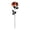 A004- Saffron, variant on 2 Pack, Artificial Flower Stems 16 Inch Gothic Halloween Decor Fake Flower Arrangement Spooky Halloween Decorations for Halloween Party Wedding Home Red and Black