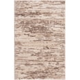 thumbnail image 1 of Unique Loom Oasis Haut-Bas Tapis Abstrait Pile 2' x 3' Rectangle Brun/beige, 1 of 1