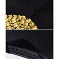 thumbnail image 7 of Slccxzc Fashion Diamond Studded Baseball Caps Flat Brim Outdoor Hats Bling Hip Hop Snapback Cap Sun Shade Cap, 7 of 7