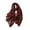 BN40_Brown, variant on Lumtrix Vintage Scarf Fringed Edges Lightweight Breathable Wrap Sheer Daily Outdoor Shawls Red One Size