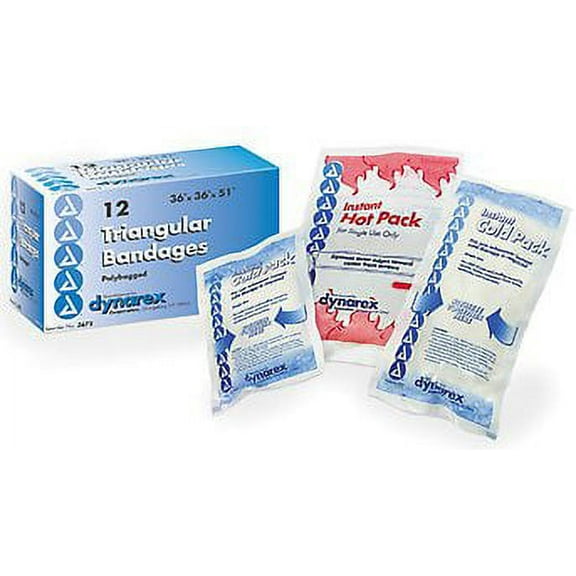 Dynarex Triangular Bandage 40 x 40 x 56 12 ea
