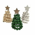 thumbnail image 4 of FlareFable Nordic Ins Style Wooden Bead Christmas Tree Decor, Perfect Christmas Decoration, Creative Mini Tabletop Ornaments for Xmas Home & Office Festive Decoration, 4 of 5