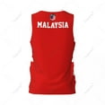 thumbnail image 3 of Malaysia Flag Men Basketball Sports Jersey Running Fitness Multifunction Sleeveless tshirt Exclusive Custom Name Nunber, 3 of 9