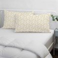 thumbnail image 4 of Yellow Spring Floral Standard Size Pillow Cover,Pillowcase Protectors with Zipper,Breathable Decorative Throw Pillow Case Cover,Elegant Watercolor Summer Botanical Pillow Shams for Couch 20x26Inch, 4 of 8