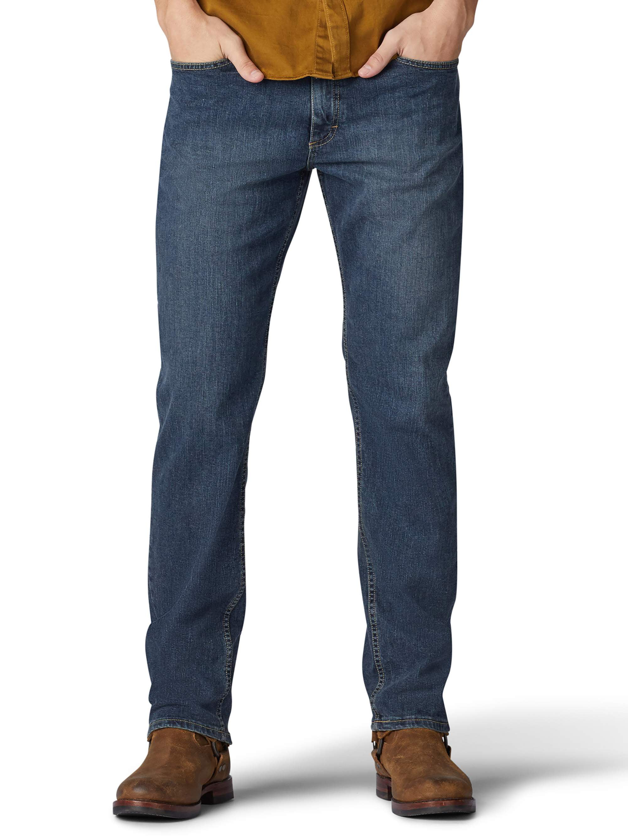 Lee - Lee Men's Premium Flex Regular Fit Jeans - Walmart.com - Walmart.com