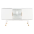 thumbnail image 2 of SAFAVIEH Ligia 2-Door Media Stand White, 2 of 7
