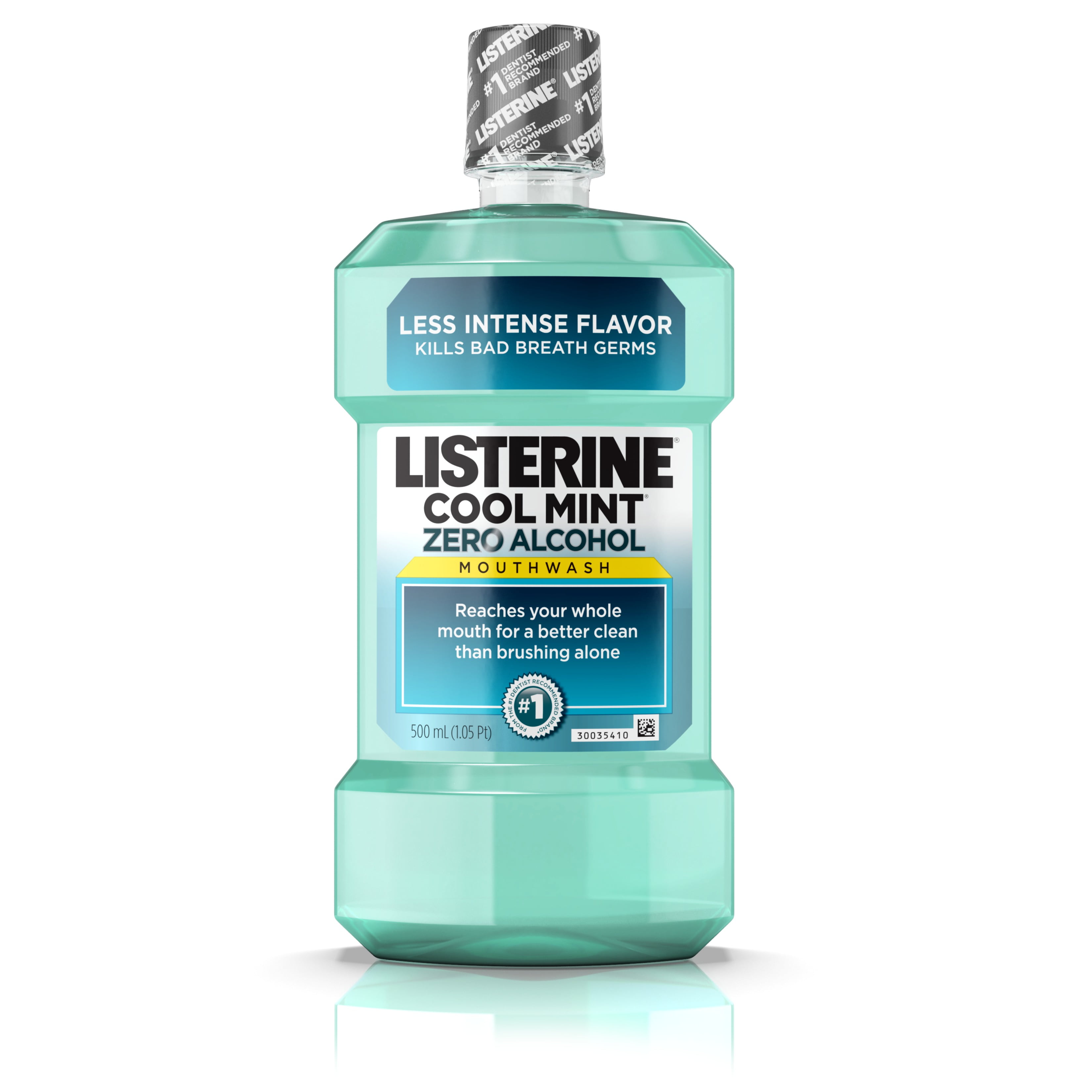 Listerine Zero AlcoholFree Mouthwash, Cool Mint, 500 ml