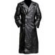 thumbnail image 2 of Uniforme militar clásico alemán Steampunk para hombre, disfraz de oficial, gabardina negra, abrigo Medieval, ropa gótica, 2 of 5