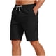 thumbnail image 4 of Pantalones Casuales para Hombre Pantalones Cortos de Cintura Elástica de Bolsillo Múltiple Sólido para Deporte Y Al Aire Libre, 4 of 7