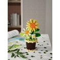 thumbnail image 5 of NAYIHOOP Flower Potted Bonsai Botanical Building Set for Girls Not Compatible with Lego(Sunflower), 5 of 5