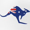 thumbnail image 2 of CafePress - Australian Flag Kangaroo - Adjustable Unisex Printed Trucker Hat with Mesh Back, 2 of 8