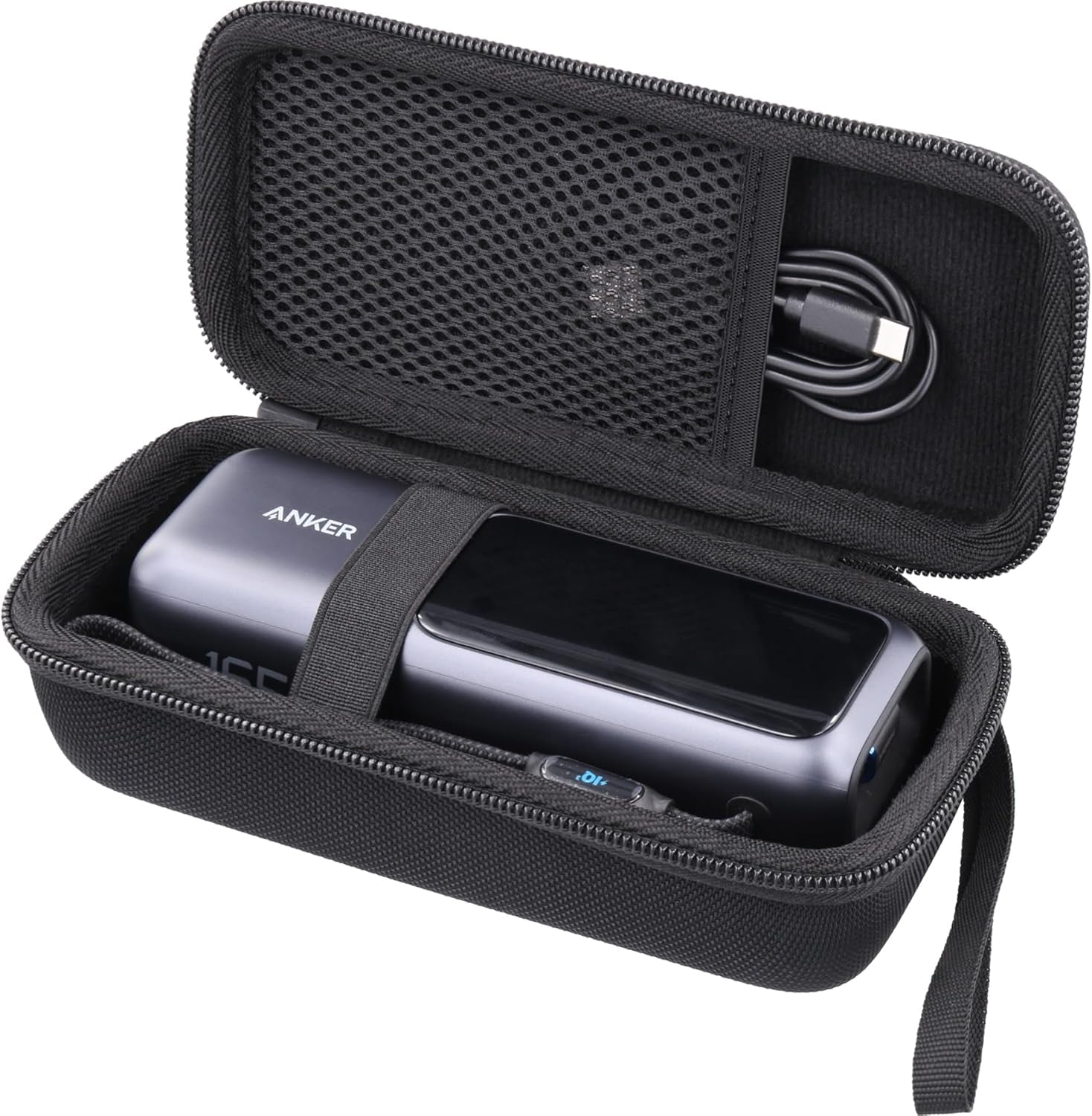 for Anker 25,000mAh Laptop Power Bank, Hard Travel Case Compatible with Anker Zolo A1695 Power Bank 25K 165W, Case Only (Black Case)
