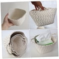 thumbnail image 4 of HORIALENCE 26 Cotton Rope Woven Storage Baskets Small Rope Basket for Home Organization 8.7x8.7in, 4 of 8