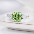 thumbnail image 3 of PERITANG Modern Promise Ring Proposal For Women Gift for Wife Comfortable Fit Lightweight AAA Zircon CZ Ring Ideal Jewelry Gift Comes in Elegant Box, 3 of 7