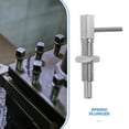 thumbnail image 5 of KAKOWELY metal locking pin Stainless Steel L-Handle Indexing Lock Plunger for Secure Locking and Safety Profession Metal Lock Pin for Various Applications Indexing Plunger Pin (M10 L-shape), 5 of 5