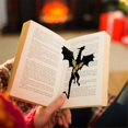 thumbnail image 4 of Dragon Bookmarks for Men, Book Accessories for Reading Lovers, Book Marks for Reading Black and Gold ,A, 4 of 5