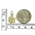 thumbnail image 3 of Jesus Name #2 Charm Pendant 14k Yellow Gold!!, 3 of 3