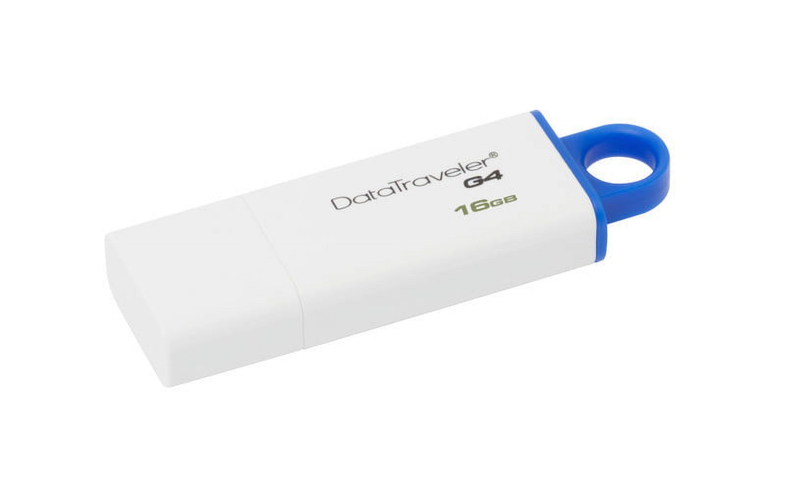 Kingston DataTraveler G4 16GB USB 3.0 Flash Drive Blue - image 2 of 5