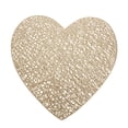 thumbnail image 5 of Sunjoy Tech Hollow Heat Resistant Placemat Heart shaped Table Mat Anti Scalding Wear Resistant Material Mat for Home Dining Wedding Decoration, 5 of 8