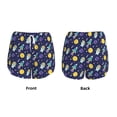 thumbnail image 3 of Balery Astronaut Corgi Pantalones cortos deportivos para mujer con forro y dos bolsillos, elásticos, para entrenamiento, gimnasio, yoga-XX-Large, 3 of 7