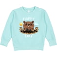 thumbnail image 2 of Inktastic Happy Groundhog Day Cute Toddler Sweatshirt, 2 of 4