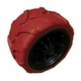 thumbnail image 1 of Almencla Roue de Chariot en PU Solide Roue en PU pour Tondeuse Chariot de Plage Pliant Extérieur Rouge, 1 of 8