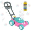 Maxx Bubbles Bubble-N-Go Pink Toy Lawn Mower with 4oz Bubble Solution