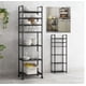 thumbnail image 1 of Estante De Almacenamiento Cocina Y Baño Organizador Gabinete Negro, 1 of 4