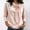 Pink, variant on Knit Tops for Women Elegant Knotted Bow Neck Long Sleeve Casual Loose Fit Pullover Sweater Soft Trendy Solid Color Blouse for Fall Winter Daily Wear and Holiday