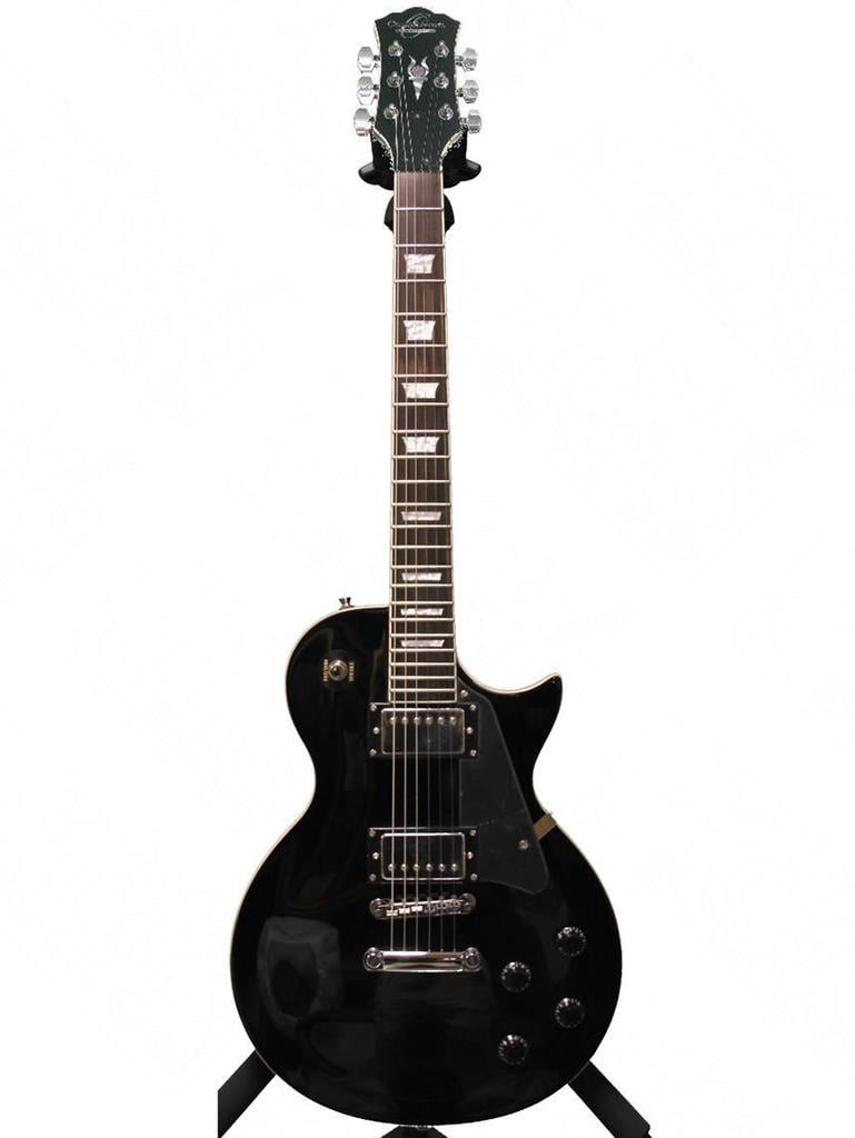 Oscar Schmidt OE20B Electric Guitar - Black - Walmart.com