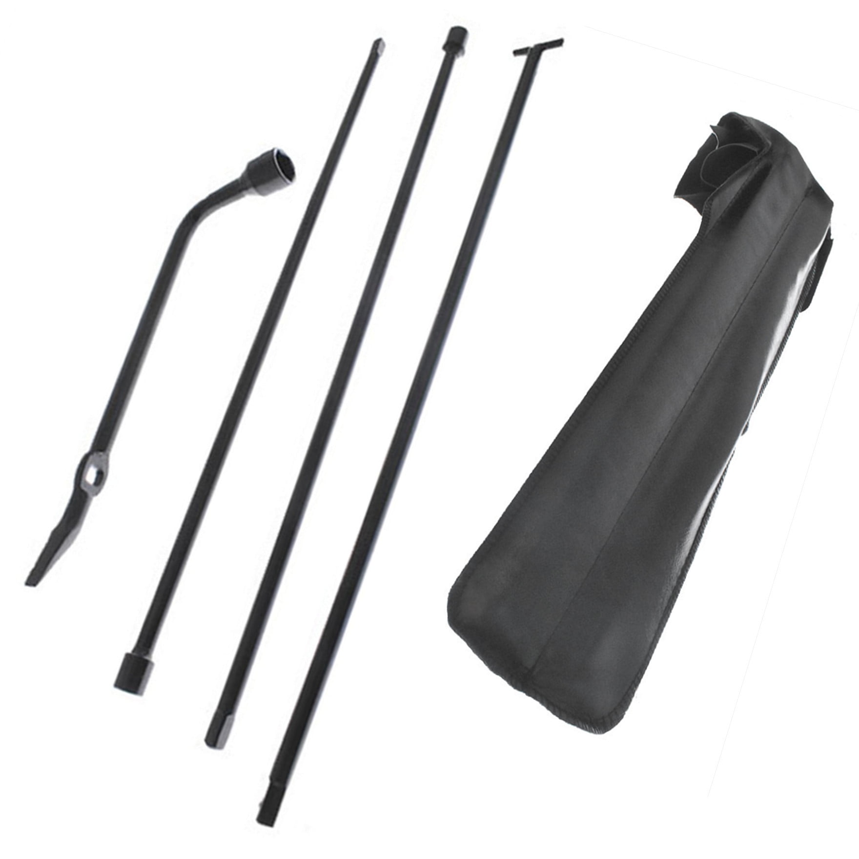 SEBLAFF Spare Tire Jack Tool Set Kit Wheel Tire Lug Wrench Repair Tool