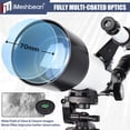 thumbnail image 4 of iMeshbean Telescope 70mm Aperture 400mm AZ Mount Astronomy Telescope, Refactor Telescope for Kids Adults, Beginners, Fully Multi-Coated Optics, Astronomy Refactor with Tripod, Phone Adapter, 4 of 24