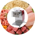 thumbnail image 3 of Miumaeov Meat Cutting Machine Blade Electric Meat Cutter High Capacity Stainless Steel Restaurant Food Cutter for Kitchen Supermarket Lamb Chicken Fish Beef Red, 3 of 11