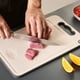 thumbnail image 5 of Tabla de cortar de doble cara de acero inoxidable | Bloque de cortar antideslizante de grado 304 con molinillo de ajo | Tabla de preparación de verduras y carne de cocina | Duradero Resistente al, 5 of 6