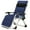 Blue Corduroy, variant on FICISOG Zero Gravity Chair, Sunbathing Recliner, with Removable Cushion, Suitable For Indoor And Outdoor Use, with Cup Holder Folding Zero Gravity Chair, Blue Linen mattress