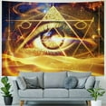 thumbnail image 4 of BCIIG  Egyptian Horus Eye Tapestry Wall Hanging Egyptian Pyramids Wall Tapestry Starry Sky Tapestries Wall Art Wall Blanket for Bedroom Home Decor, 4 of 6