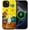 Glass Cat, variant on for iPhone 16e 6.1in, Shockproof Anti-Slip with Full-Body Protection Cover, Glossy Textured Fashion Print Design for Girls Vintage Flower