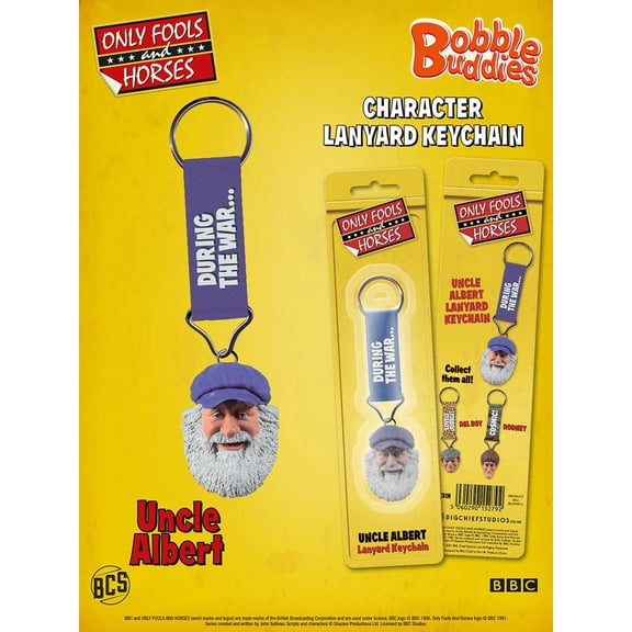 Only Fools and Horses Uncle Albert Lanyard Keychain Gift Edition BCOF0013