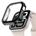 thumbnail image 1 of Eihaihis Protector De Pantalla Para Apple Watch Case Cover Series 11 10 9 Se 8 7 6 5 4 40Mm 44Mm 41Mm 45Mm 42Mm 46Mm Vidrio Templado Impermeable Pc Protector Cara De Parachoques Para Iwatch Se2 Gen2 S, 1 of 4