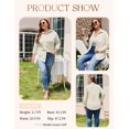 thumbnail image 3 of Zeagoo Women's Plus Size Button Down Shirts Long Sleeve Collared Casual Shirt Office Work Blouse Tops, 3 of 6